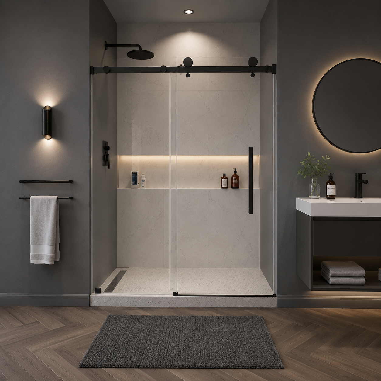 D-5 SINGLE SLIDING DOOR