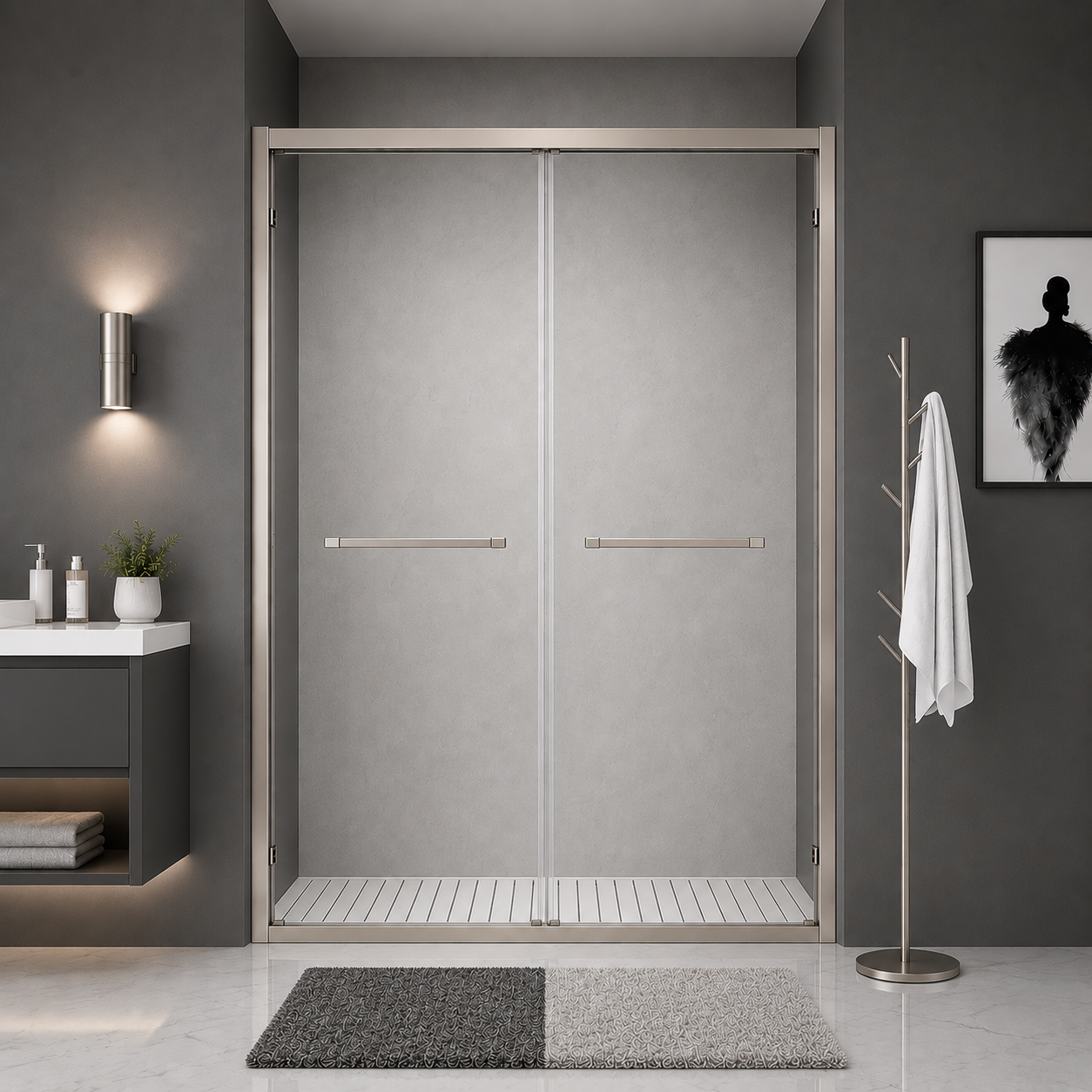 D-7 DOUBLE SLIDING DOOR