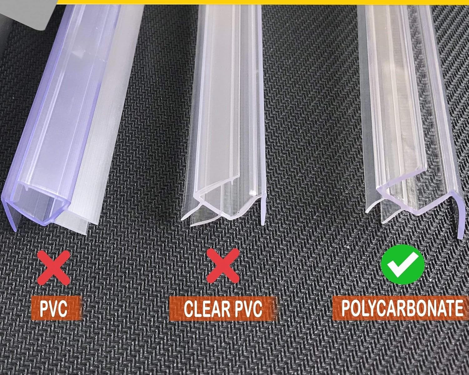 P990WS : Clear bottom wipe with drip rail,